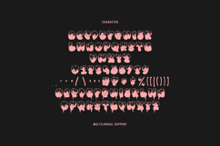 Cookice Cute Food Dripping Deliciously Font Product Image 6