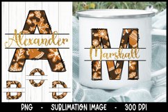 SUPER 7 Christmas Split Monogram sublimation set bundle Product Image 3
