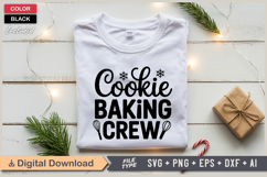 Cookie Baking Crew SVG | Christmas SVG | Holiday SVG | Xmas Product Image 2