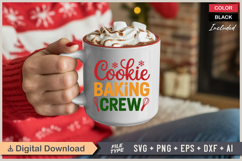 Cookie Baking Crew SVG | Christmas SVG | Holiday SVG | Xmas Product Image 3