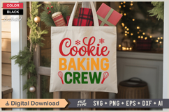 Cookie Baking Crew SVG | Christmas SVG | Holiday SVG | Xmas Product Image 5