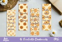 Cozy Cookie Bookmarks with Set of 4 PNGs Product Image 1