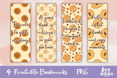 Cozy Cookie Bookmarks with Set of 4 PNGs Product Image 2