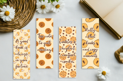 Cozy Cookie Bookmarks with Set of 4 PNGs Product Image 4