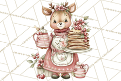 Holiday Baking Clipart PNG, Cute Cookie Characters Product Image 4