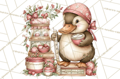 Holiday Baking Clipart PNG, Cute Cookie Characters Product Image 5