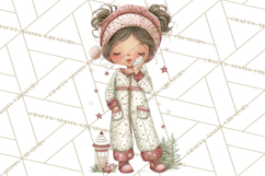 Holiday Baking Clipart PNG, Cute Cookie Characters Product Image 5