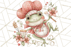 Holiday Baking Clipart PNG, Cute Cookie Characters Product Image 5