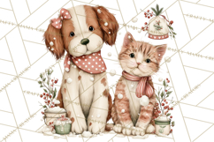 Holiday Baking Clipart PNG, Cute Cookie Characters Product Image 5
