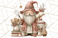Holiday Baking Clipart PNG, Cute Cookie Characters Product Image 4