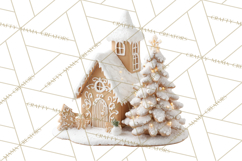 Gingerbread People Clipart PNG, Cute Cartoon Holiday Product Image 2