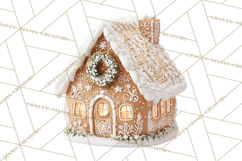 Gingerbread People Clipart PNG, Cute Cartoon Holiday Product Image 2