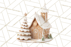 Gingerbread People Clipart PNG, Cute Cartoon Holiday Product Image 4
