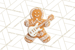 Gingerbread People Clipart PNG, Cute Cartoon Holiday Product Image 4