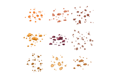 cookie crumb set cartoon Product Image 1