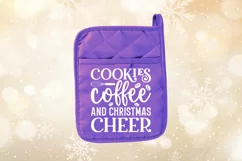 Cookies coffee and SVG, Christmas Pot holder SVG Design Product Image 2