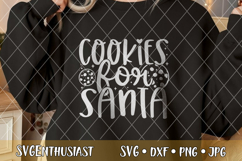 Cookies for Santa SVG cut file Product Image 4