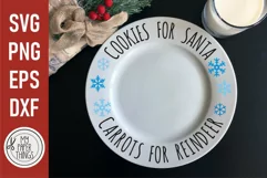 Cookies for Santa svg, Milk for Santa svg, Carrots for Reindeer svg you can use to decorate the Santa plate and mug this year. These funny Christmas designs are perfect for creating a fun craft with the kids.