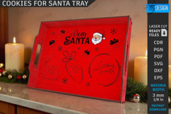 Santa Cookie Trays Laser Cut Bundle| Christmas |Santa Treats Product Image 12