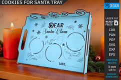 Santa Cookie Trays Laser Cut Bundle| Christmas |Santa Treats Product Image 5