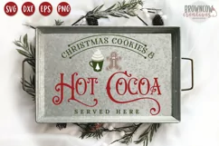 Christmas Cookies & Hot Cocoa Christmas SVG/Cut File Product Image 2