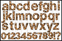Christmas Gingerbread Alphabet Bundle, Sublimation ABC Product Image 3