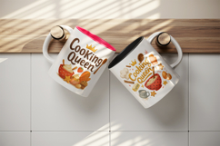 Cooking and Baking mug wrap printable sublimation design Product Image 3