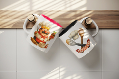 Cooking and Baking mug wrap printable sublimation design Product Image 3