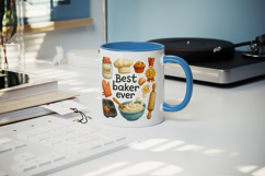 Cooking and Baking mug wrap printable sublimation design Product Image 5