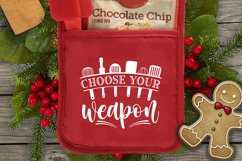 Cooking is my therapy SVG, Potholder SVG Design Product Image 3