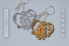 Cooking Keychain SVGs Product Image 1