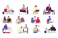 Cooking Vector illustrations Product Image 1