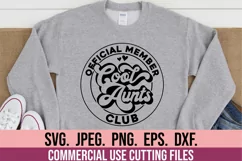 Official Member Cool Aunts Club SVG - Best Cool Aunt SVG Product Image 2