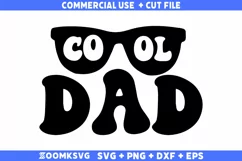Cool Dad SVG | Dad SVG | Funny Dad SVG | Fathers Day SVG Product Image 2