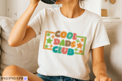 Funny Cool Dads Club Father's Day SVG PNG Product Image 2