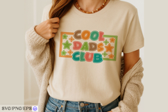 Funny Cool Dads Club Father's Day SVG PNG Product Image 3
