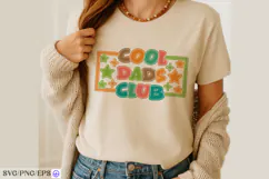 Funny Cool Dads Club Father's Day SVG PNG Product Image 3