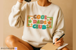 Funny Cool Dads Club Father's Day SVG PNG Product Image 4