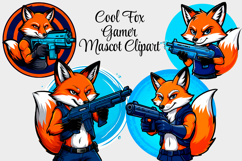 Cartoon Fox Gamer Mascot Product Image 2