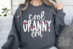 Flower Cool Granny Era SVG - Granny Life Mode - Mothers Day Product Image 4