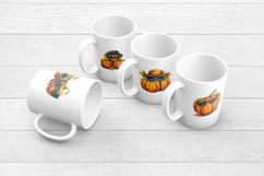 Cool Jack O’Lantern PNG Bundle 10 Designs Product Image 2