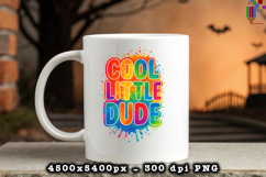 Cool Little Dude Design PNG File