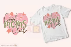 Mom Mama Mother’s Day SVG T-shirt Design, Mother’s Day SVG Product Image 2
