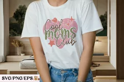 Mom Mama Mother’s Day SVG T-shirt Design, Mother’s Day SVG Product Image 3