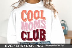 Cool moms club - Mother's Day SVG Design Product Image 1
