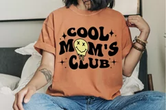 Cool Moms Club SVG, Mothers Day SVG Design Product Image 3