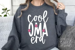 Flower Cool Oma Era SVG - Blessed Oma Life - Oma Mode PNG Product Image 1