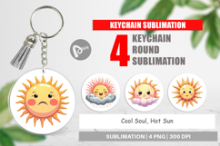 Keychain Cool Soul Sun Product Image 1