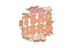 Retro Teacher T-shirt Design Bundle Product Image 5