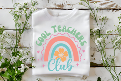 Teacher Floral Quote SVG PNG Bundle | Boho Teacher Bundle Product Image 11